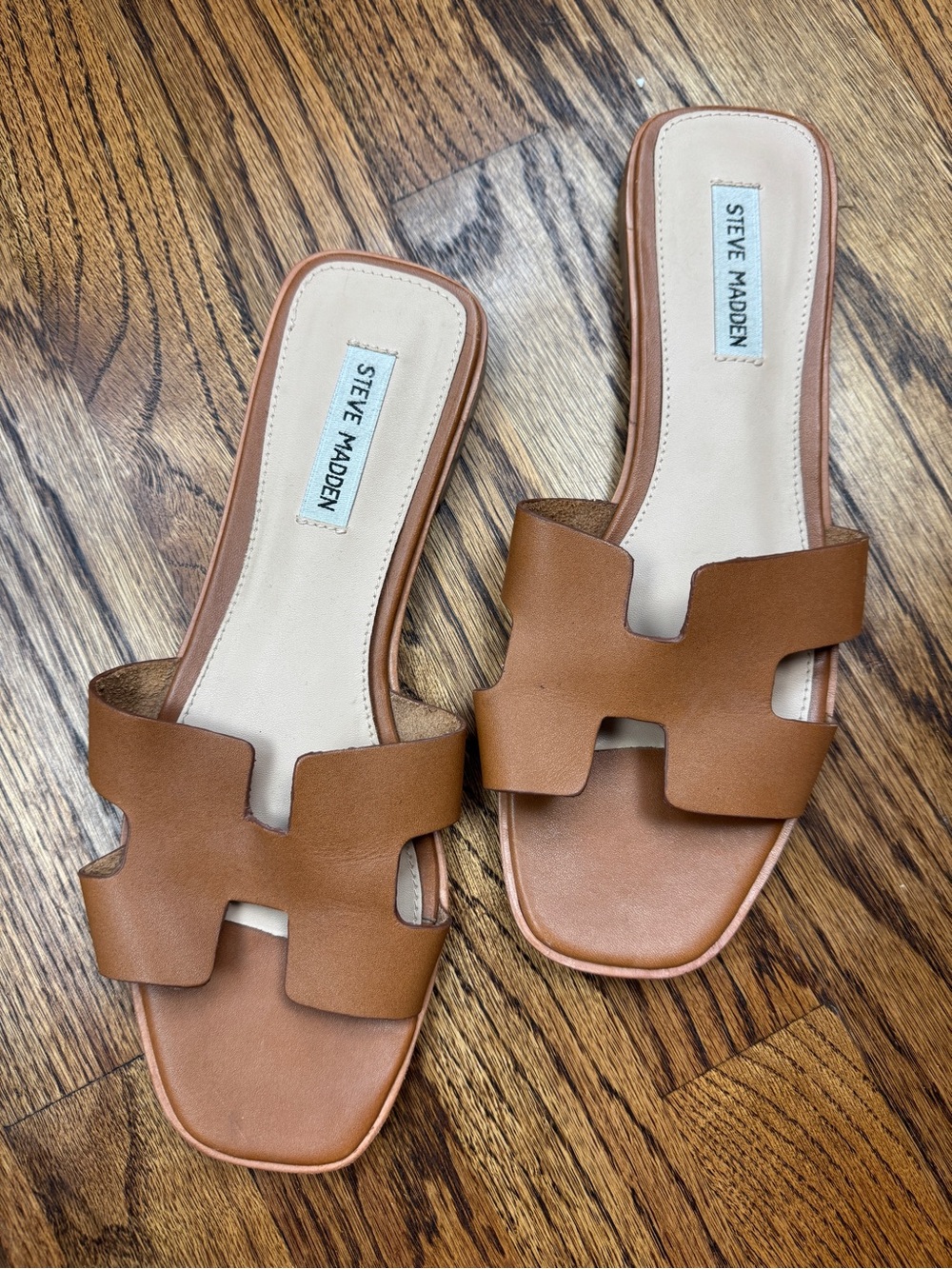 Steve Madden Women’s Hawthorne Sandals Tan Women’s 9 - Picture 2 of 7